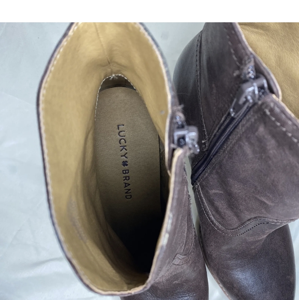 Leather booties - Picture 6 of 12